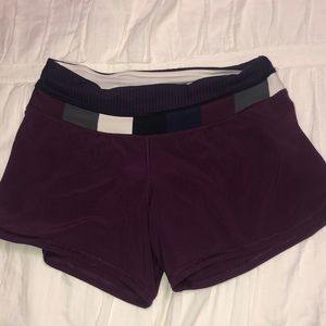 Lululemon Run Times short 4 way Stretch 4”